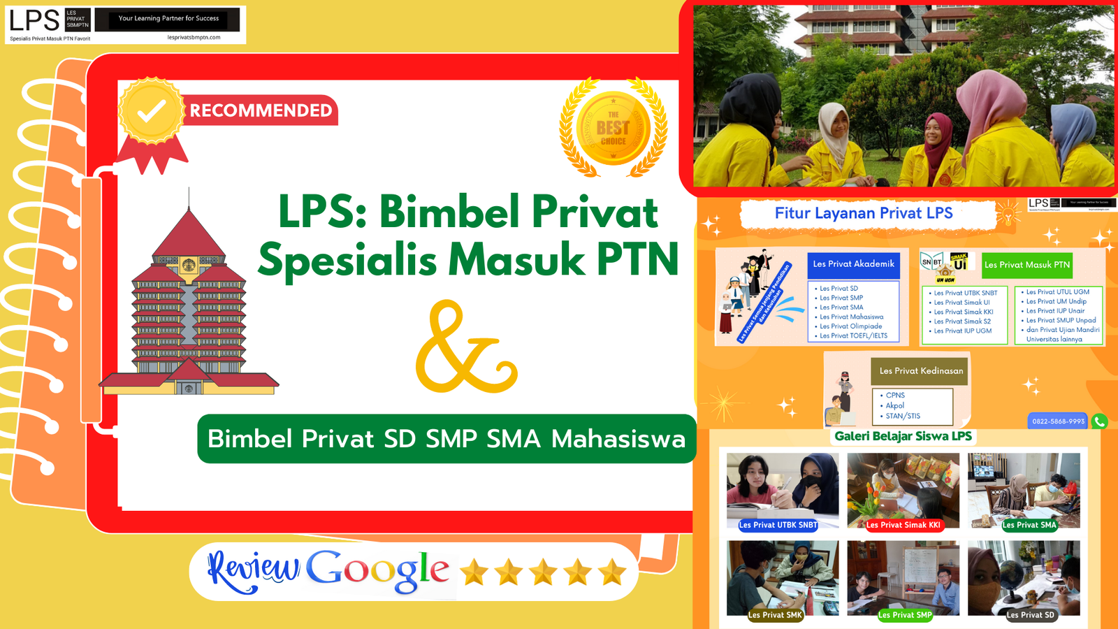 les privat sbmptn, les privat utbk, les privat snbt